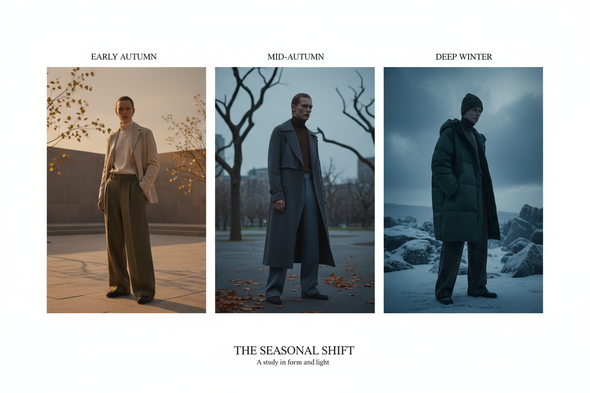 Transitional Layering: Early Fall to Deep Winter