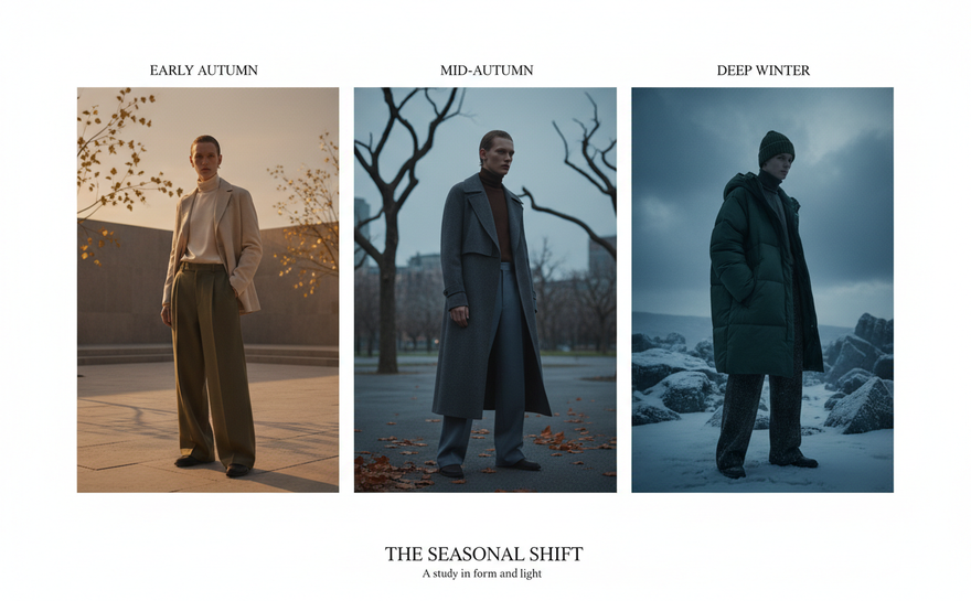 Transitional Layering: Early Fall to Deep Winter