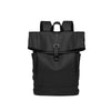 Men's waterproof urban backpack with roll-top design from Yeha Maison, showing durable fabric and adjustable straps.