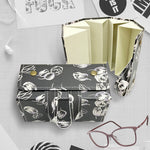 Yeha Maison 5-in-1 foldable sunglasses travel case organizer with multiple compartments for accessories.