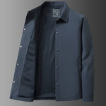 Men's Yeha Maison lapel blazer in extended sizes, tailored fit with classic lapel and stylish design, shown on a hanger.